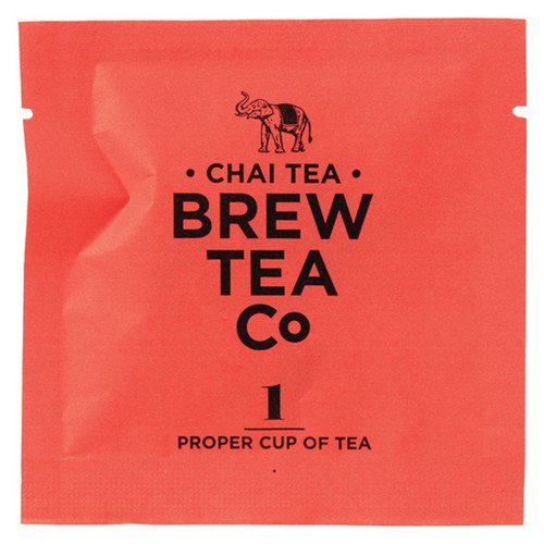 Brew Tea Individually Wrapped / Env  Chai Tea  1x100 Box