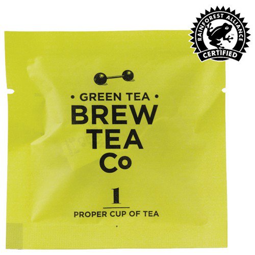 Brew Tea Individually Wrapped / Env  Yunnan Green Tea  1x100 Box Hot Drinks JA6672