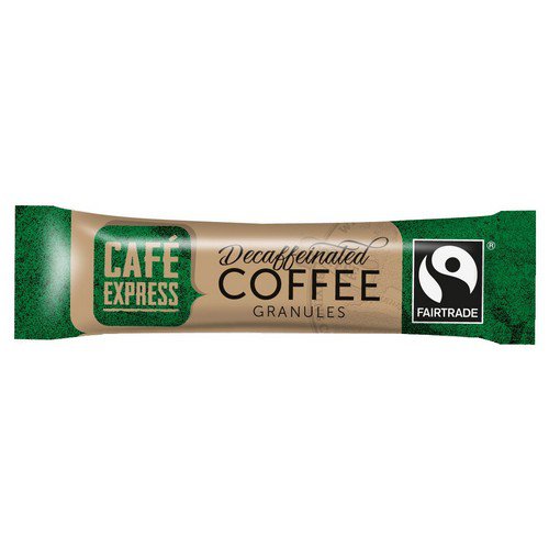 Cafe Express  Fairtrade Decaff Coffee Sticks  1x500 Hot Drinks JA6687