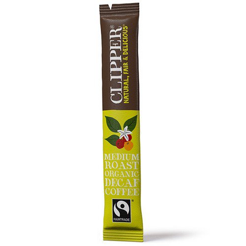 Clipper Sticks  F/T Organic Instant Arabica Decaff Coffee  1x200