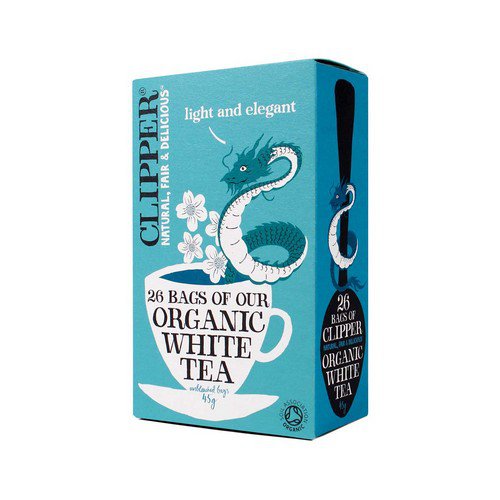Clipper Teabags  Organic White Tea  6x26 Hot Drinks JA6707