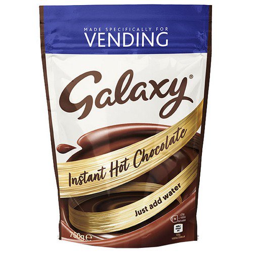 Galaxy  Hot Chocolate Powder Vending  1x750g Hot Drinks JA6711