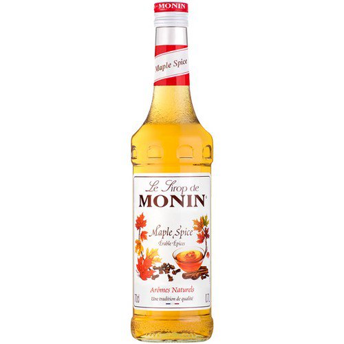 Monin  Glass  Maple Spice Syrup - 1x700ml Food & Confectionery JA6715
