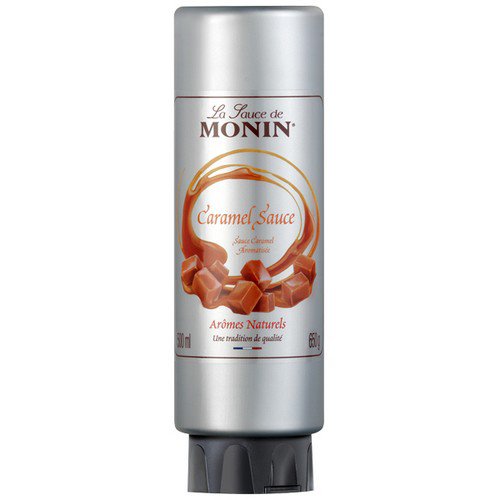 Monin  Plastic  Caramel Sauce - 1x500ml