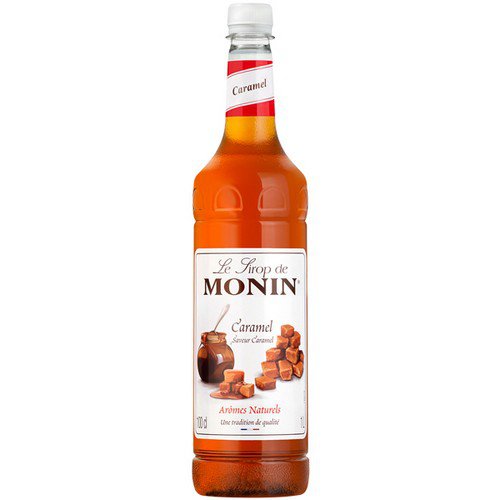 Monin  Plastic  Caramel Syrup - 1x1L