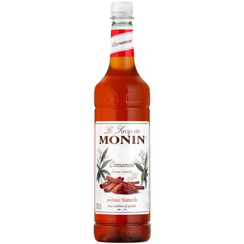 Monin  Plastic  Cinnamon Syrup - 1x1L Food & Confectionery JA6723