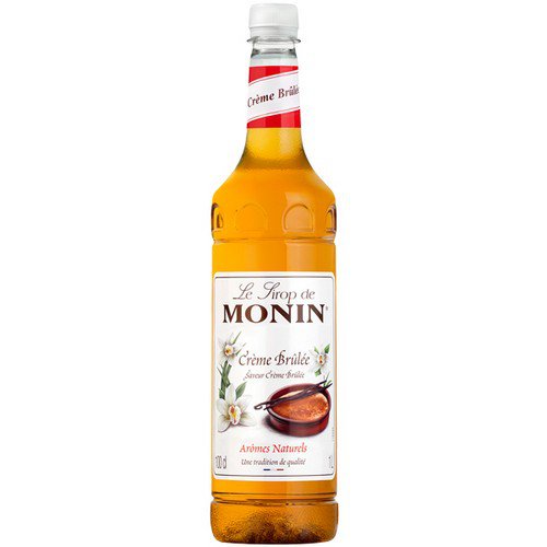 Monin  Plastic  Creme Brulee Syrup - 1x1L Food & Confectionery JA6724
