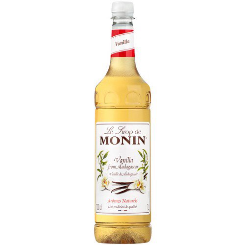 Monin  Plastic  Vanilla Syrup - 1x1L