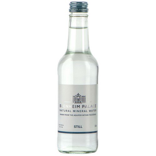 Blenheim Palace Water  Glass  Still - 24x330ml Cold Drinks JA6780
