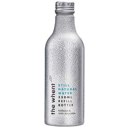 The Whent Water  Aluminium Bottle  Still - 24x330ml Cold Drinks JA6809