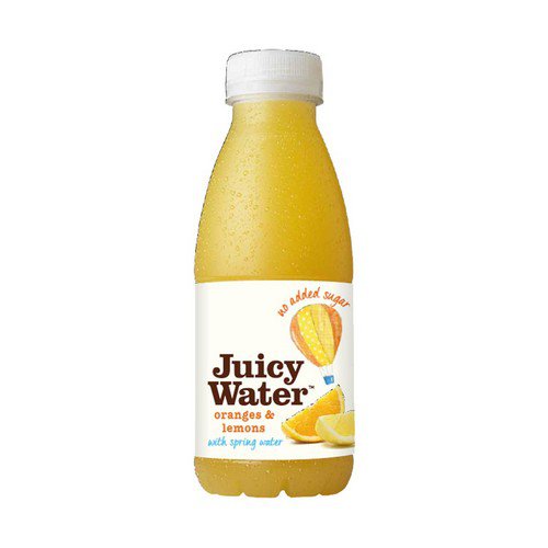 Juicy Water  Oranges & Lemons  12x420ml Cold Drinks JA6818