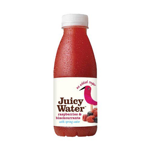 Juicy Water  Raspberry & Blackcurrant  12x420ml Cold Drinks JA6819