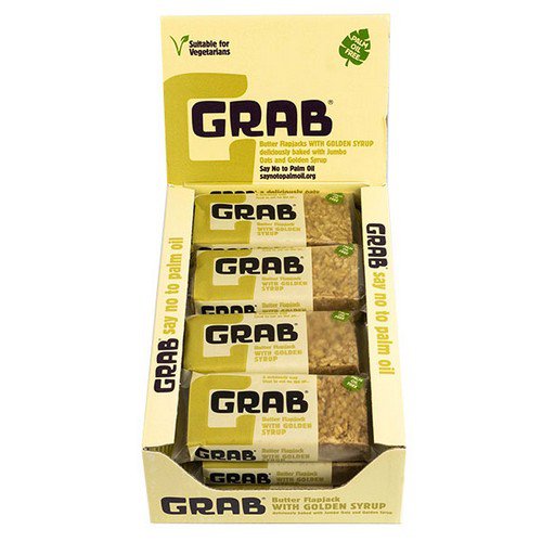 Grab Butter Flapjack with Golden Syrup  12x65g