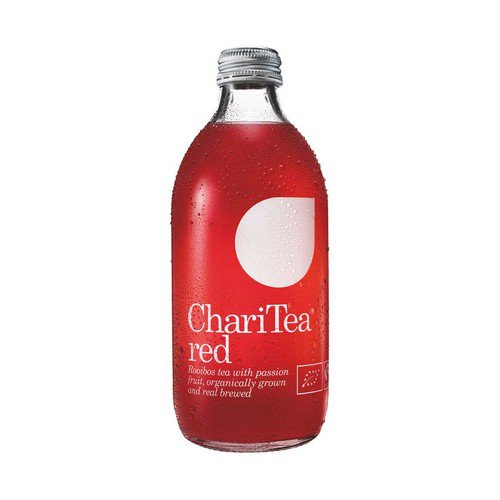 Charitea  Red  24x330ml Glass Cold Drinks JA6838