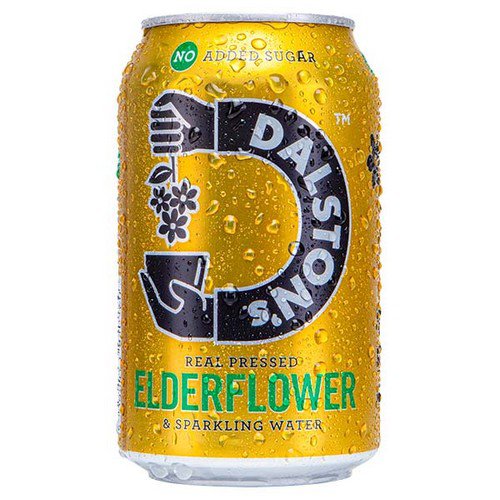 Dalston's  Real Pressed Elderflower  24x330ml Cold Drinks JA6840