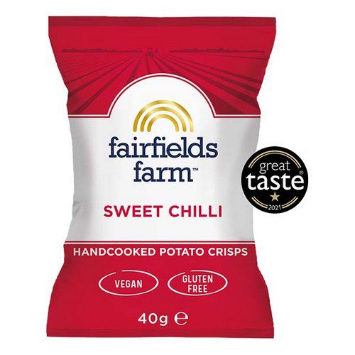 Fairfields Crisps  Sweet Chilli  36x40g Food & Confectionery JA6879