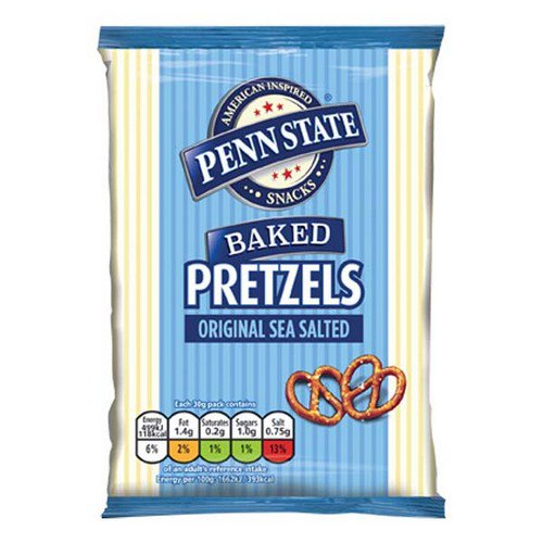 Penn State Pretzels  Salted  33x30g Food & Groceries JA6890