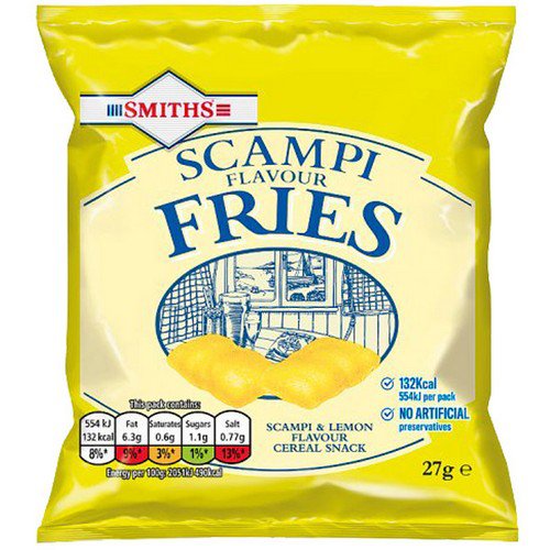 Smiths  Scampi Fries  24x27g Card Food & Groceries JA6893