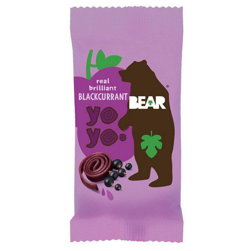 Bear Snacks  Yoyo'S  Blackcurrant - 18x20g
