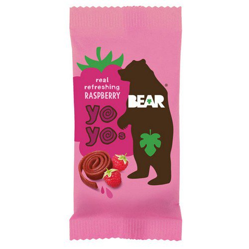 Bear Snacks  Yoyo'S  Raspberry - 18x20g