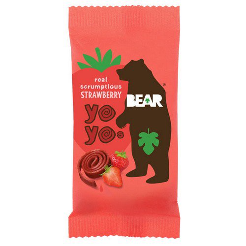 Bear Snacks  Yoyo'S  Strawberry - 18x20g
