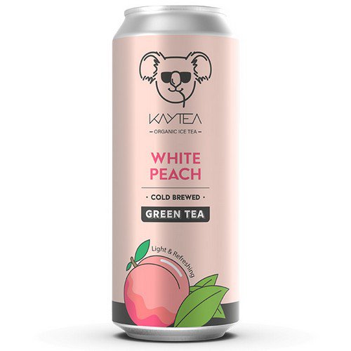 KAYTEA  Cold Brew Ice Tea  White Peach - 12x330ml Cold Drinks JA6905