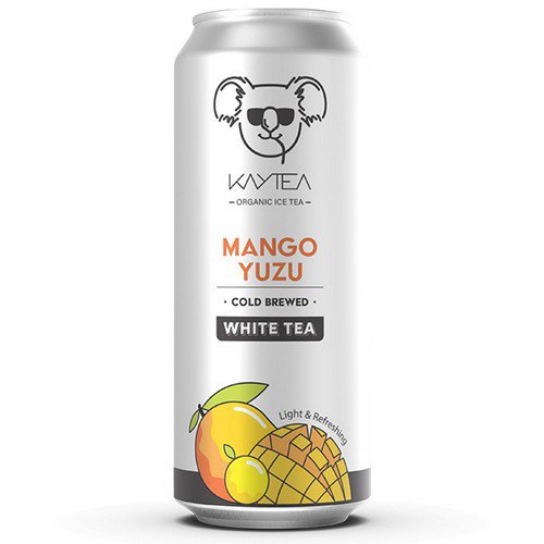 KAYTEA  Cold Brew White Tea  Mango Yuzu - 12x330ml