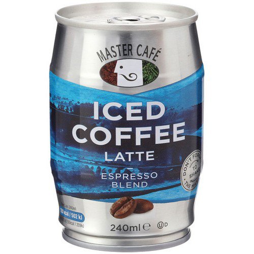 Master Cafe  Iced Coffee  Latte - 24x240ml Cold Drinks JA6938