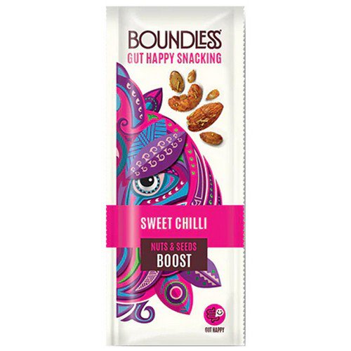 Boundless Nuts & Seeds  Sweet Chilli  16x25g Food & Groceries JA6949