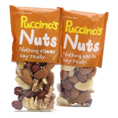Puccinos  Natural Nuts  30x35g