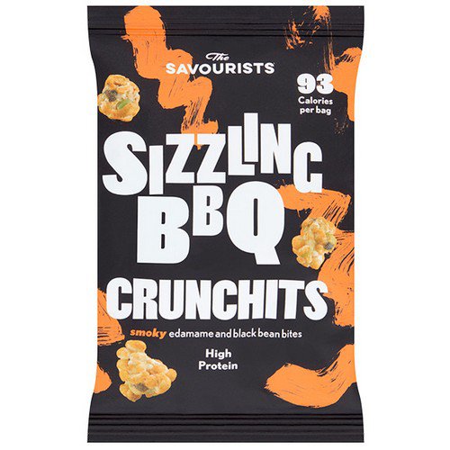 The Savourists  Crunchits  Sizzling BBQ - 12x25g Food & Groceries JA6964