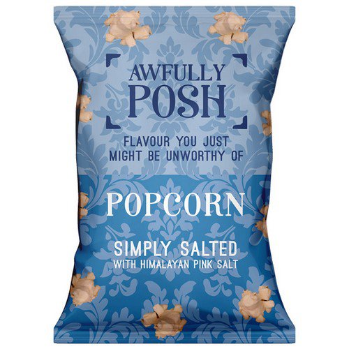 Awfully Posh Popcorn  Simply Salted  18x20g