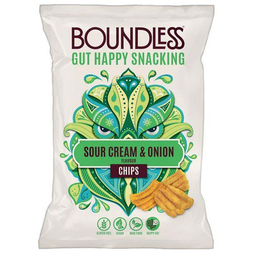 Boundless Chips  Sour Cream & Onion  24x23g