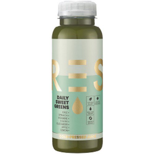 PRESS  Cold Pressed Juice  Daily Sweet Green - 6x250ml Cold Drinks JA6993