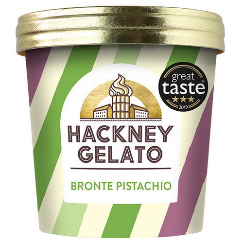 Hackney Gelato  Bronte Pistachio  12x100ml Food & Groceries JA7001