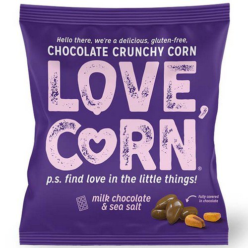 Love Corn  Milk Chocolate & Sea Salt  150x15g Food & Groceries JA7020