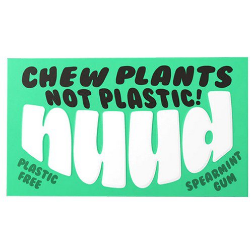 Nuud Plastic Free Gum  Spearmint  12x18g