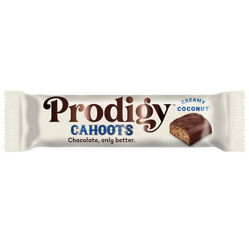 Prodigy  Coconut Cahoots Chocolate Bar  15x35g