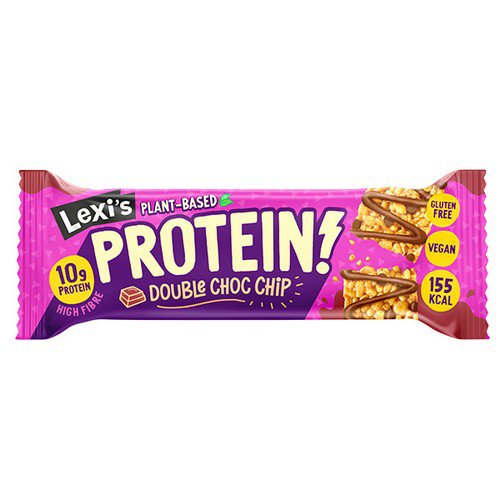 Lexi's - High Protein - Cripsy Bars - Double Choc Chip - 12x40g