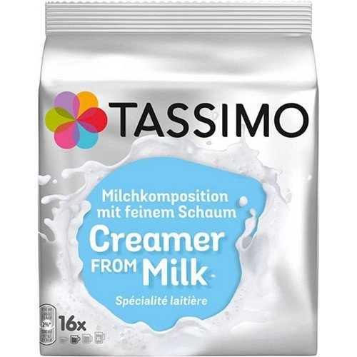 Tassimo Milk Creamer 344g 16 Pods Pack x5 (Pack of 80) 4031522