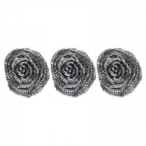 Scotch-Brite Stainless Steel Scrubber Pads (Pack 3) - 7100252213