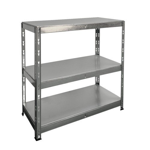 Mammoth Galvanised Shelving 3 Galv Shelves 900H X 1000W X 600D