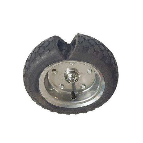 General Purpose Truck; Mesh Base With Puncture Proof Wheels; 400Kg; Blue