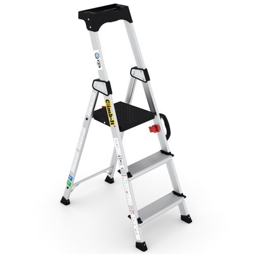 Professional Stepladders With Carry Handle 3 Tread