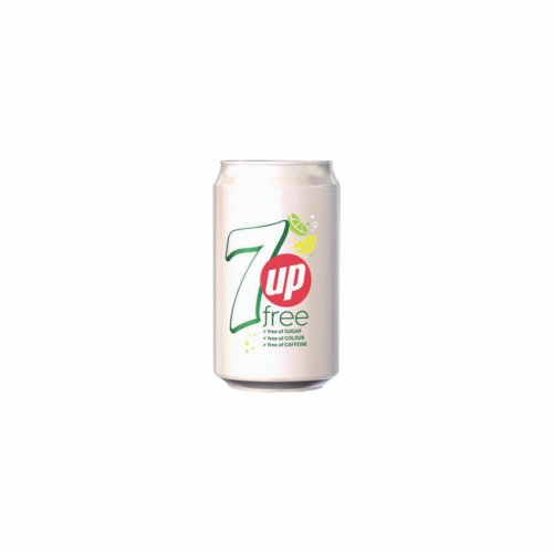 7UP Diet Cans 330ml Pack 24 Cold Drinks JA8530