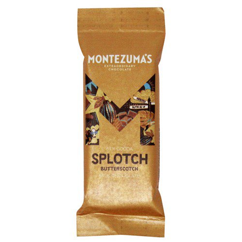 Montezumas  Splotch  Organic 51% Milk Chocolate & Butterscotch - 26x25g