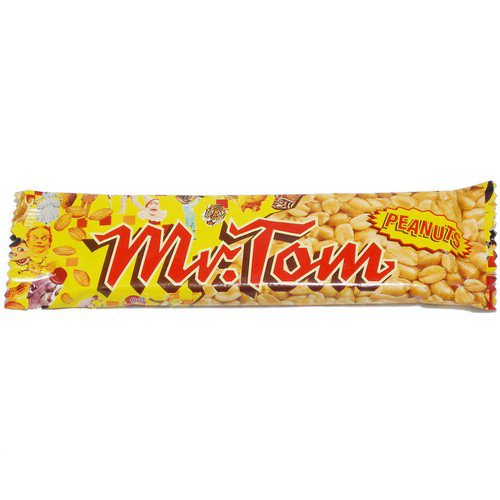 Mr Tom Peanut Brittle Bar 36x40g