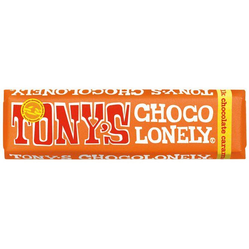 Tony's Chocolonely  Milk Chocolate Caramel & Sea Salt  35x47g