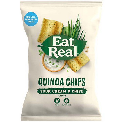 Eat Real  Vending  Hummus - Sour Cream&Chive - 24x25g Food & Groceries JA8617