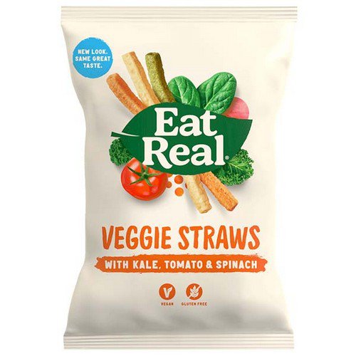 Eat Real  Vending  Veggie Straws - 24x22G Food & Groceries JA8622